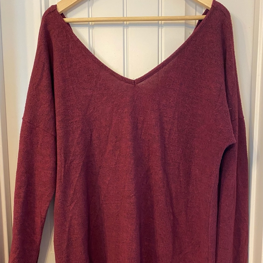 Twist Back Sweater